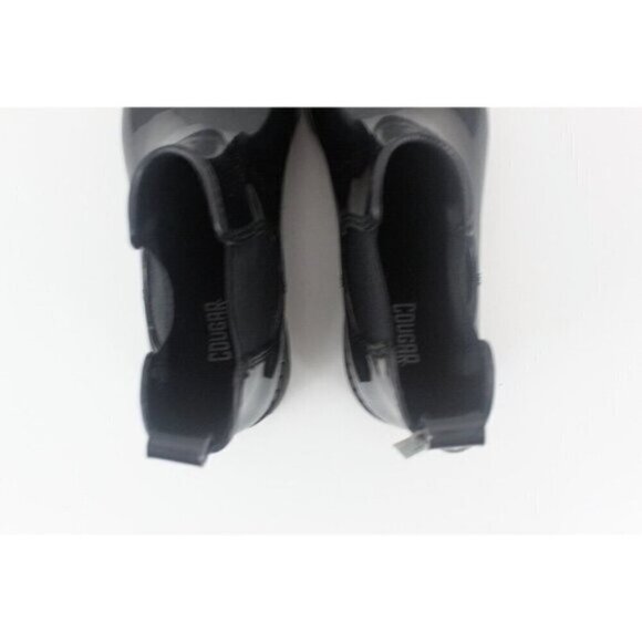 Cougar Women Boots Kensington Chelsea Rain Waterproof Ankle Rubber Black Sz 6 - Picture 4 of 15